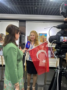 Dr.Öğr.Üyesi Banu DAVUN 12. Uluslararası Türk Dünyası Kültür, Sanat, Resim, Şiir ve Müzik Festivali'nde