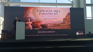 Öğretim Üyemiz Doç. Dr. Nilüfer Nazende Özkanlı, ARTNOUVA 3. Sanat Fuarı’na Sanatçı ve Konuşmacı Olarak Katıldı