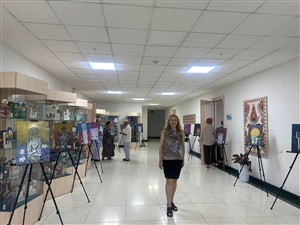 Dr.Öğr.Üyesi Banu DAVUN 12. Uluslararası Türk Dünyası Kültür, Sanat, Resim, Şiir ve Müzik Festivali'nde
