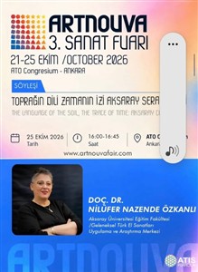 Öğretim Üyemiz Doç. Dr. Nilüfer Nazende Özkanlı, ARTNOUVA 3. Sanat Fuarı’na Sanatçı ve Konuşmacı Olarak Katıldı
