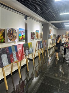 Dr.Öğr.Üyesi Banu DAVUN 12. Uluslararası Türk Dünyası Kültür, Sanat, Resim, Şiir ve Müzik Festivali'nde