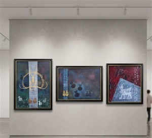 Dr. Öğr. Üyesi Banu Davun, 3. Uluslararası Bir Renk Bir İz Sanat Çalıştayı ve Sergisi’ne Eserleriyle Katıldı